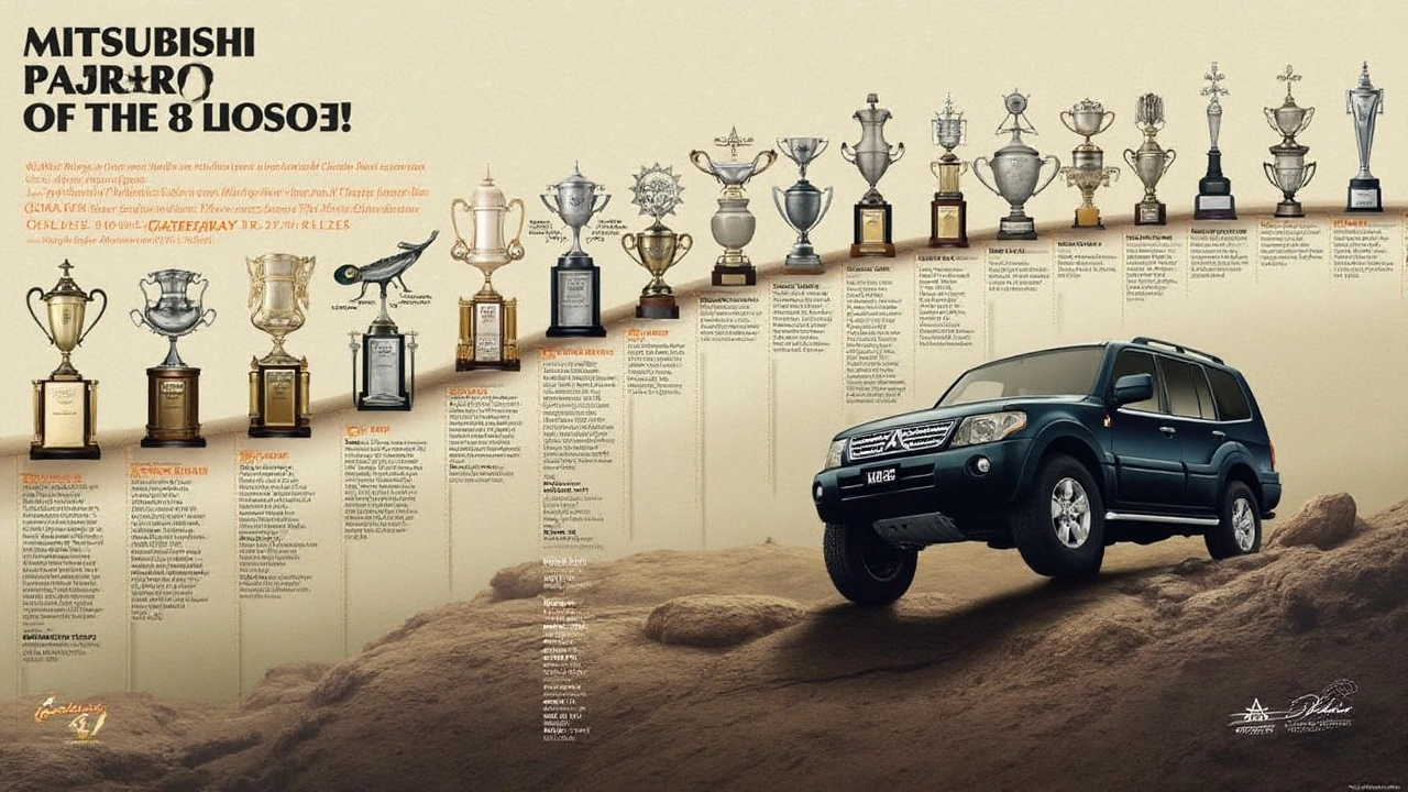 Historie modelu Mitsubishi Pajero