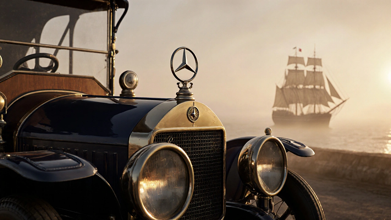 Co znamená znak Mercedes a jak vznikl?